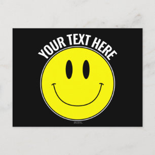 Make, Create Your Own Smilie Smile Postcard