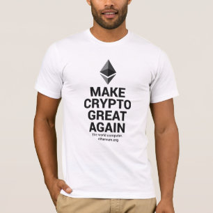 Make Crypto Great Again Ether T-Shirt