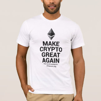 Make Crypto Great Again Ether T-Shirt