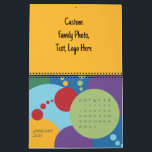 Make Custom Calendars, Party Grid Style Calendar<br><div class="desc">Looking for a personalised calendar online? Make your own party, fun calendar with zazzle. Just pick a template and add photos. Create Your Own Customisable year calendars for any custom year or occasion like new year, Christmas, easter, family reunion, weddings keepsake, or for corporate gift, company promotional gift. Family Photo...</div>