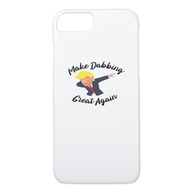 Make Dabbing Great Again Design Classic Case-Mate iPhone Case (Back)