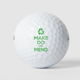 Make Do and Mend Golf Balls