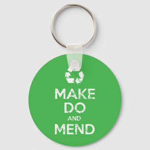 Make Do and Mend Key Ring