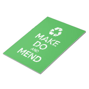Make Do and Mend Notepad