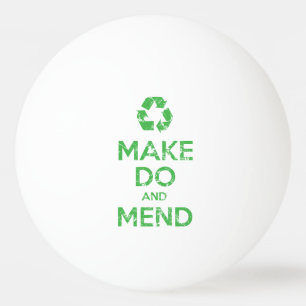 Make Do and Mend Ping Pong Ball