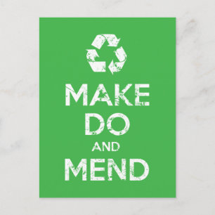 Make Do and Mend Postcard