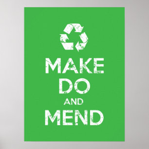 Make Do and Mend Poster