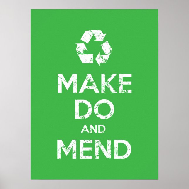 Make Do and Mend Poster (Front)