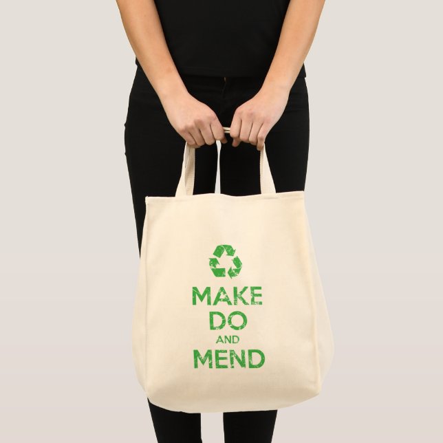 Make Do and Mend Tote Bag (Front (Product))