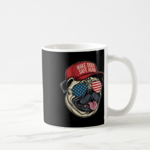Make Dog Safe Again Red Hat Funny Debate 2024 Coffee Mug