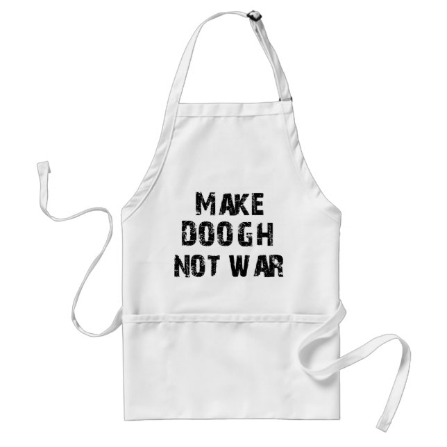 Make Doogh Not War Standard Apron (Front)
