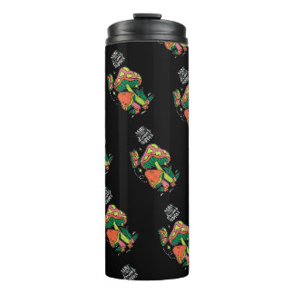 Make Dreams Happen | Colourful Mushrooms  Butterfl Thermal Tumbler