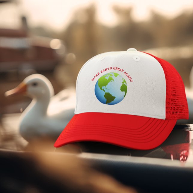 Make Earth Great Again Trucker Hat (Creator Uploaded)