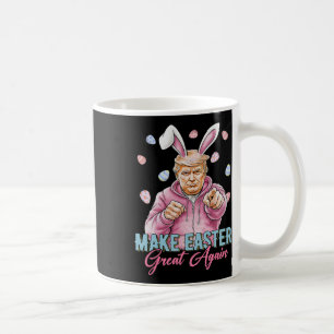 Make Easter Great Again Funny Trump Bunny Spring H Coffee Mug