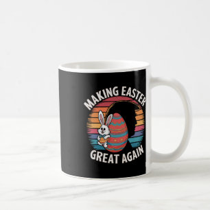 Make Easter Great Again Funny Trump Bunny Spring H Coffee Mug