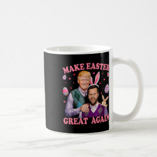 Make Easter Great Again Trump Vance Bunny Hunt  Coffee Mug