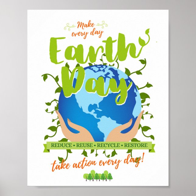 Make Every Day Earth Day Poster (Front)