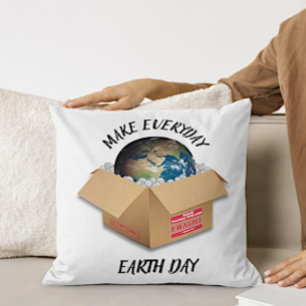 MAKE EVERYDAY EARTH DAY CUSHION