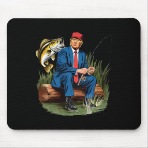 Make Fishing Great Again Funny Byb Fishing Humour Mouse Pad