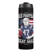 Make Football Great Again Vintage USA Flag Trump