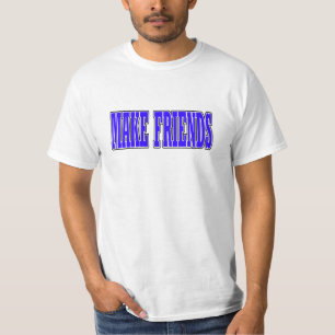 make friends - watch your back 2 sided t shirt