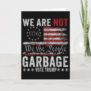 Make Garge Great Again Garge For Trump Card