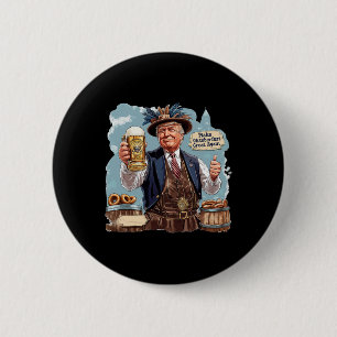Make Great Again Trump Beer Mug 6 Cm Round Badge