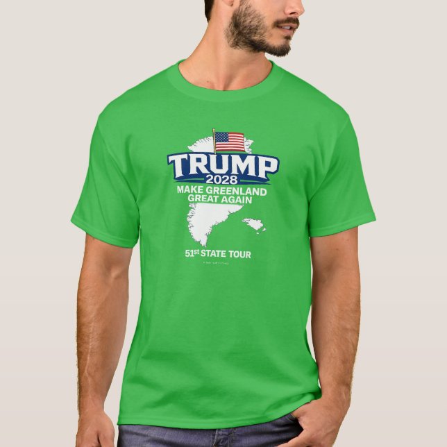 Make Greenland Great Again - T-Shirt (Front)