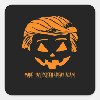 Make Halloween Great Again Classic Square Sticker
