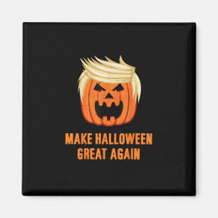 Make Halloween Great Again Funny Trumpkin – Basic Magnet