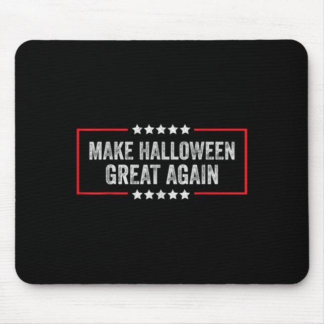 Make Halloween Great Again  Mouse Pad (Front)