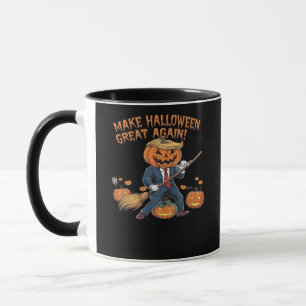 Make Halloween Great Again – Spooky Autumn Quote Mug