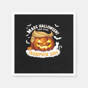 Make Halloween Great Again Trumpkin  Napkin