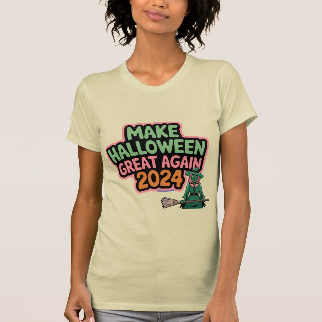Make Halloween Great Again Women's T-Shirt (Front)