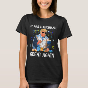 Make Hanukkah Great Again Jewish Ugly Chanukah Swe T-Shirt