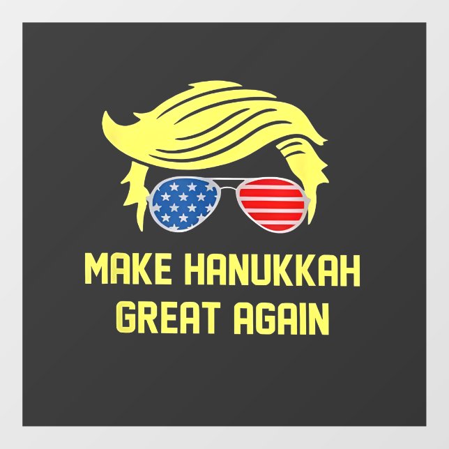 Make Hanukkah Great Again Trump Jewish  (Sheet)