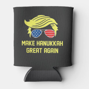 Make Hanukkah Great Again Trump Jewish Can Cooler