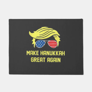 Make Hanukkah Great Again Trump Jewish Doormat