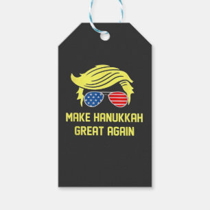 Make Hanukkah Great Again Trump Jewish  Gift Tags