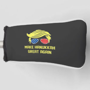 Make Hanukkah Great Again Trump Jewish Golf Head Cover