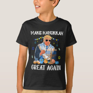 Make Hanukkah Great Again Trump Jewish Ugly T-Shirt