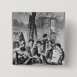 Make haste young un' or they won't have a turnip 15 cm square badge