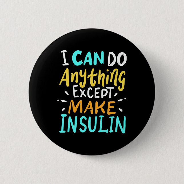 Make Insulin Affordable Again I Diabetes Awareness 6 Cm Round Badge (Front)