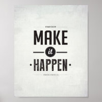 Make it Happen - 8"x10" Art Print