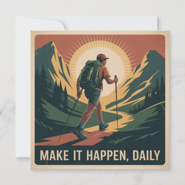 Make It Happen, Daily Card (Front)