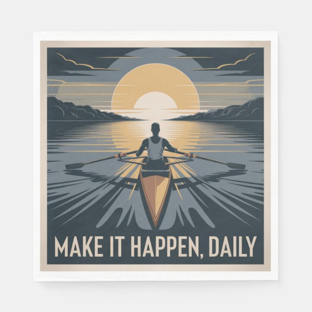 Make It Happen, Daily Napkin (Front)