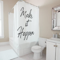 Make it Happen Motivational Quote Colour Change