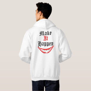 Make It Happen – Motivational Quote Design Hoodie