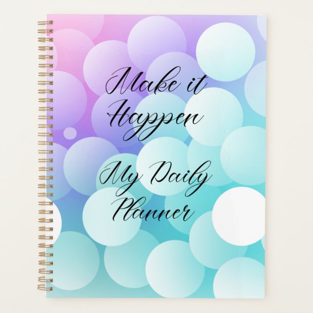 Make it Happen Planner  (Front)