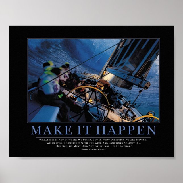Make It Happen Poster (Front)